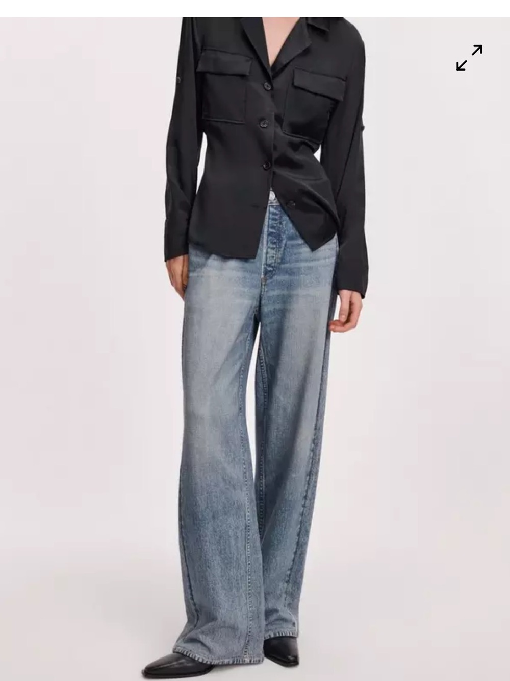 Rag and bone Miramar sweatpants jeans Wide Leg size xxs